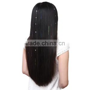 Hot Sale Sparkling Hair Tinsel Extensions Strands thumbnail-1