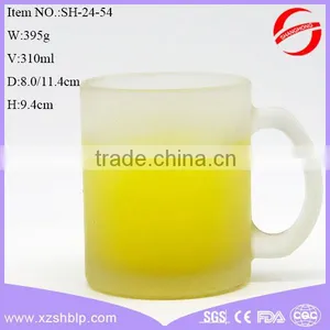 Best Popular 310ml With Handle Glass Cup for Water Drinking Glass Wholesale thumbnail-1