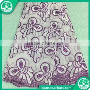 African Women's Skirt Fabric,Nigeria People's Clothing Fabric,cotton Cord Lace Fabric thumbnail-1