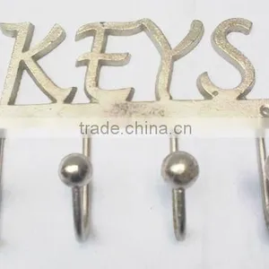 Cast Iron Hooks for Clothes With Nickel Plated thumbnail-1