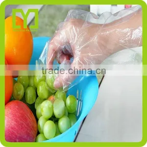2015alibaba China Security Cheap Clear Customized Plastic Clear Disposable Gloves thumbnail-6