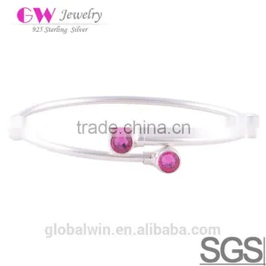 Wholesale S925 Sterling Silver Jewelry Bangles Bracelets thumbnail-1