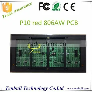 P10(1r)-AW806 Outdoor Led Module, P10 Single Color Red/white/green/yellow/blue Option thumbnail-1