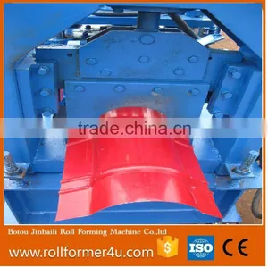 Building Material Machinery Roof Tile Ridge Cap Roll Forming Machine thumbnail-2