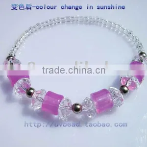 Magic Bead uv Bead Bracelet Colour Change Bead Bracelet thumbnail-1