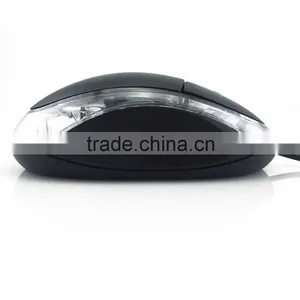 Promotional Wired Ultra-thin Mini Mouse Usb Charging Support Notebook Desktop thumbnail-3
