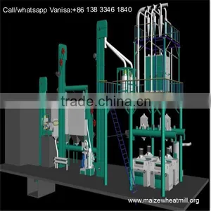 South Africa Maize Flour Mill Machine 100tonnes per 24hrs thumbnail-3