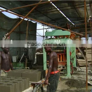 Shengya Germany Technology QT4-15 Automatically Concrete Fly Clay Block Machines Small Scale Industries in India Images thumbnail-6