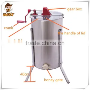 New Adjustable Legs2 Frames Manual Honey Extractor thumbnail-1