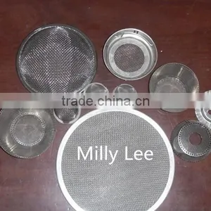 500mm Closed Edge Stainless Steel Filter Disc,20mmStainless Steel Filter Plates thumbnail-3