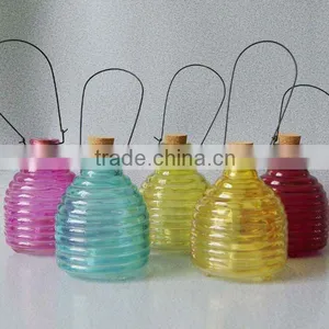 Beautiful Colored Glass Wasp Catcher thumbnail-1