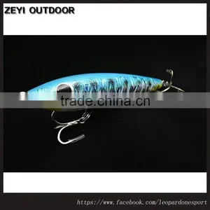 New Fishing Stickbait Popper Lure Wooden Bait For Sale thumbnail-1