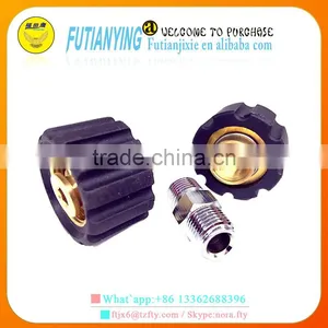 FTY-KC6 High Quality Brass 3/8 Socket for Pressure Washer/foam Gun Noozle thumbnail-1