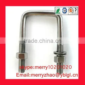 U Bolts and Nuts Square u Bolts Metric u Bolts Directly Factory thumbnail-1