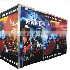 Interactive Attractions Full Motion Chair 4d Cinema With Full Effects for Shopping Mall thumbnail-4