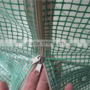 Green Greenhouse Clear Fabric,transparent Pvc Mesh Fabric Sheet,scaffolding Sheet thumbnail-1