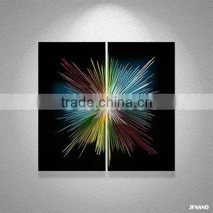 Creative Wall Decor Metal Painting Hand Printed Aluminum Art thumbnail-3