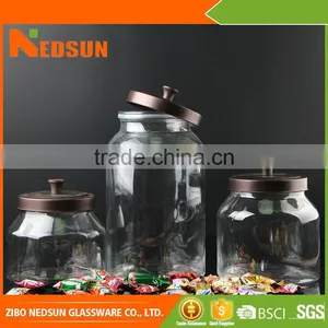 Manufacturer Wholesale Cheap Color Box Best Glass Container With Cap thumbnail-1