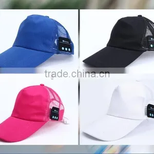 Bluetooth Music Sunhat Mesh Cap Summer Sun Hat Fashion Smart Bluetooth Music Headset Hat Baseball Caps For Sale thumbnail-6