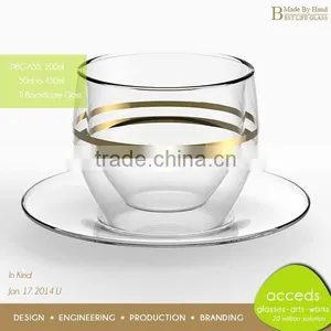 High Quality Pyrex Glass Cafe Cup thumbnail-6