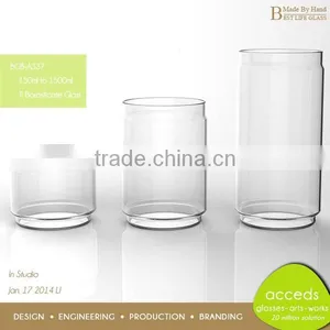 Promotional Glass Juice Jars Without Lids For Storage thumbnail-2