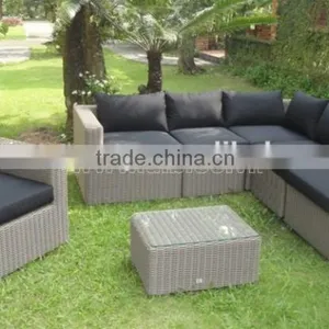 New Design Garden Furniture Rattan Sofa Set thumbnail-1