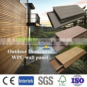 High Quality Outdoor Building Material Wpc Wall Panel thumbnail-1