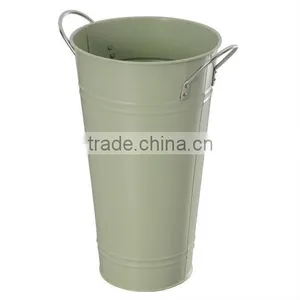 Green Home Metal Flower Bucket Pot Planters Garden thumbnail-1