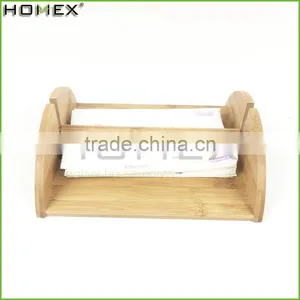 Wedding Napkin Paper Holder and Tissue Holder in Bamboo/Homex_FSC/BSCI Factory thumbnail-1