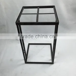Dongguan Furniture Modern Metal Iron Black End Side Table Frame thumbnail-4