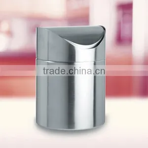 Stainless Steel Table Dustbin thumbnail-1