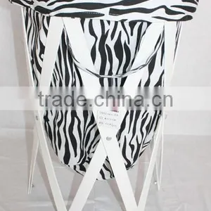 Shabby Chic Zebra Pop up Laundry Nets thumbnail-1