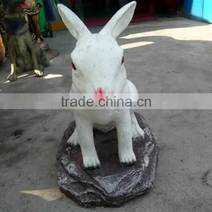 Fiberglass Rabbit Statue for Movie Cartoon thumbnail-3
