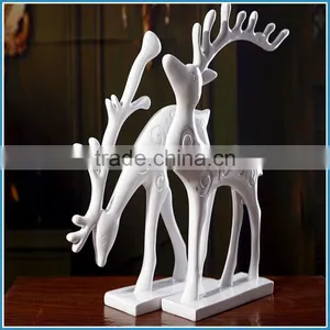 Resin Christmas Deer, Resin Christmas Ornaments thumbnail-1