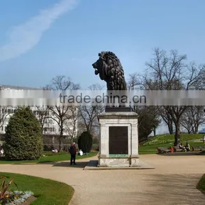 Animal Metal Bronze Garden Bronze Large Lion Statue thumbnail-2