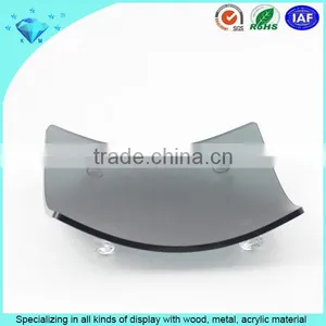 Custom High Quality Black Acrylic Tissue Tray With Legs & Bathroom Container thumbnail-2