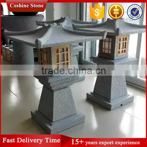 Japanese Garden Stone Led Lanterns thumbnail-1