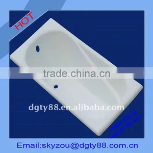 Customized White Color Vacuum Formed Cheap Plastic Portable Bathtub for Adults thumbnail-2