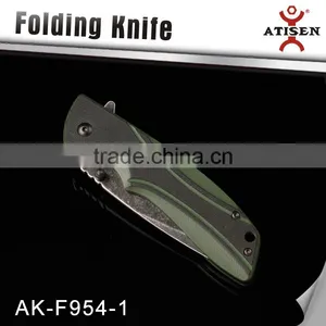 G10 Handle Folding Knife Outdoor Camping Hand Tools thumbnail-4