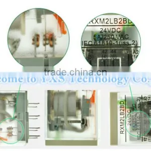 Relay DC24V 5A RXM2LB2BD Strip Lamps 8 Lead 2 on 2 off thumbnail-3