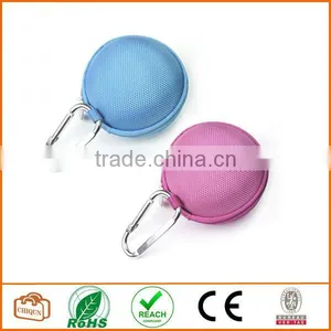 (Light Blue and Pink)Earphone Handsfree Headset HARD EVA Case thumbnail-1