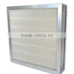 Heat-resistant Hepa Air Filter / Mini Pleat Hepa Filter/HVAC Filter thumbnail-1