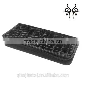 QJ-L01 High Quality Hair Salon Scissors Leather Case For Hairdresser thumbnail-1