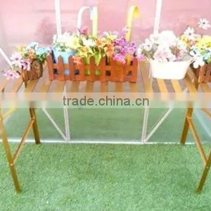 Golden Aluminum Greenhouse Shelf thumbnail-1