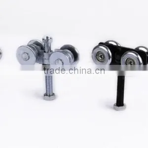Heavy Duty Cabinet Glass Hanging Sliding Door Hardware System thumbnail-3