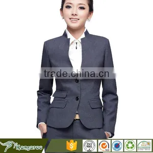 Xxl Plus Sized Office Women Pants Suit Uniform thumbnail-1