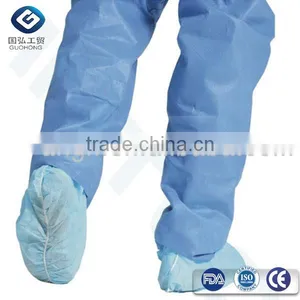Single Use Anti-slip PP Shoe Cover With Printing, Printed Skidproof PP Non-woven Shoe Cover, Printed Machine Made thumbnail-4