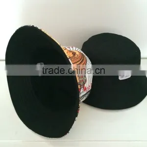 Printing Fisherman Hat And Double Side Reversable Bucket Hat thumbnail-2