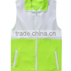 Safety Vest 100% Cotton Logo Printed Design Custom thumbnail-4