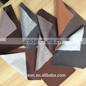 B Grade Pvc Artificial Stocklot , Pvc Synthetic Leather Stocklot for Furnitures and Car Seat and so on thumbnail-2